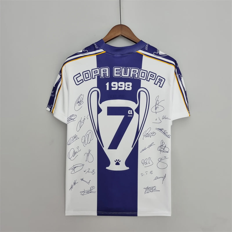Real Madrid 1997-98 Champions Jersey